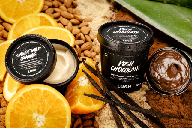 肌に美味しいチョコとオレンジの香り『LUSH』から保湿アイテム2種が発売 