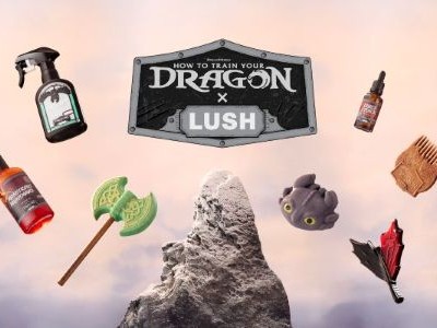 ヒックとドラゴン』×『LUSH（ラッシュ）』限定コラボアイテムが発売